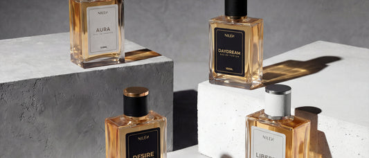 Nilen · perfumaria contratipo brasileira · imagem editorial de marca