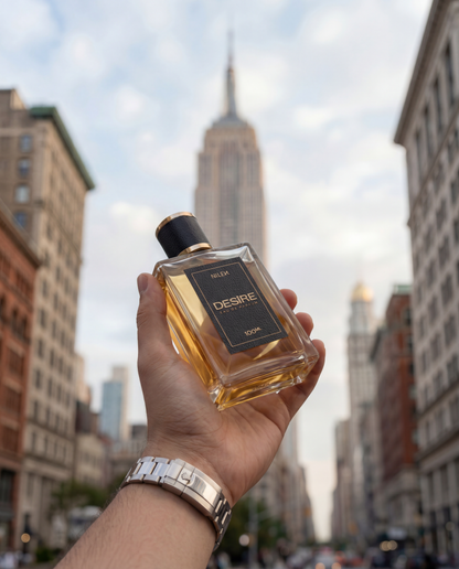NILEN Desire — detalhe da válvula spray e tampa magnética